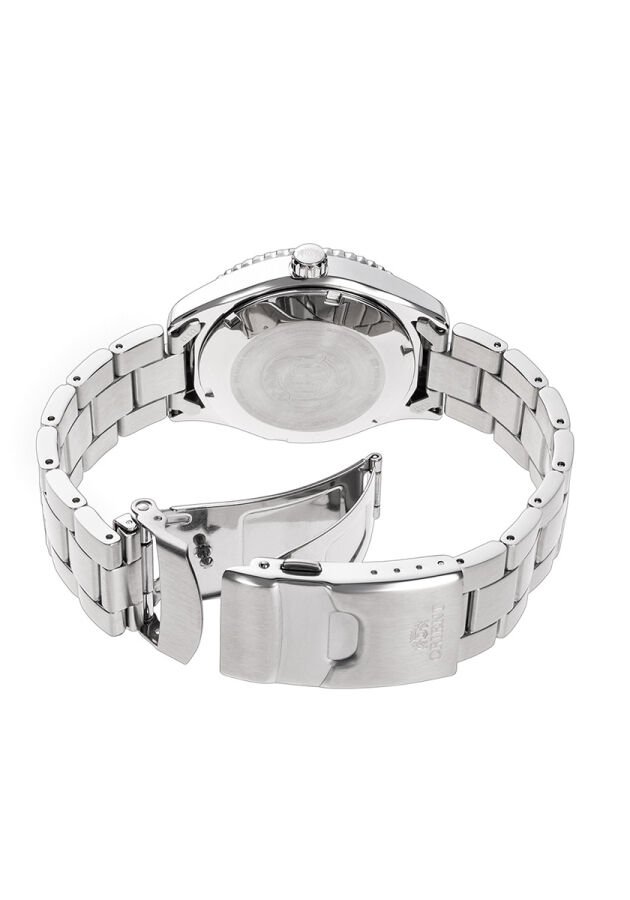 Orient RA-AC0Q03S30B Kurmalı Otomatik Çelik Gri Beyaz Kadran 40 mm Erkek Kol Saati