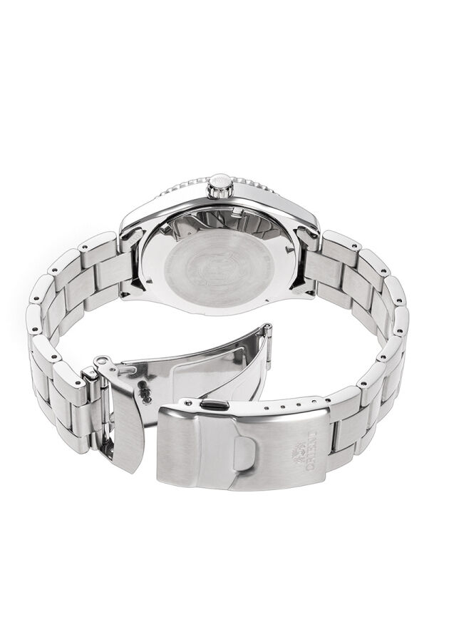 Orient RA-AC0Q03S30B Kurmalı Otomatik Çelik Gri Beyaz Kadran 40 mm Erkek Kol Saati