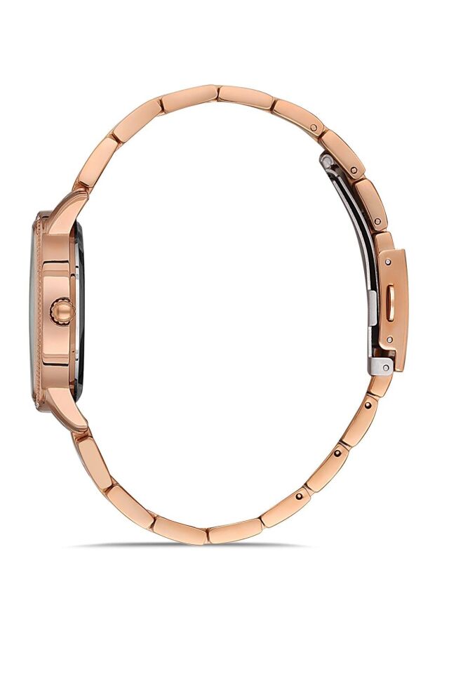 Ferro 34 mm Rose Çelik Kordon Kadın Kol Saati F21925A-C F21925A-C