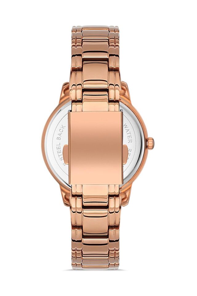 Ferro F21925A-C Quartz Çelik Rose 34 mm Kadın Kol Saati