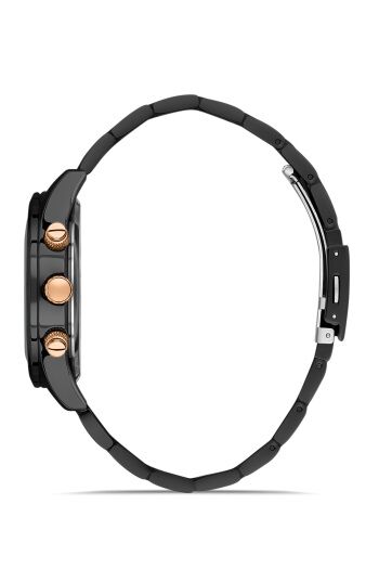 Ferro 44 mm Siyah Çelik Kordon Erkek Kol Saati FM31320A-G FM31320A-G