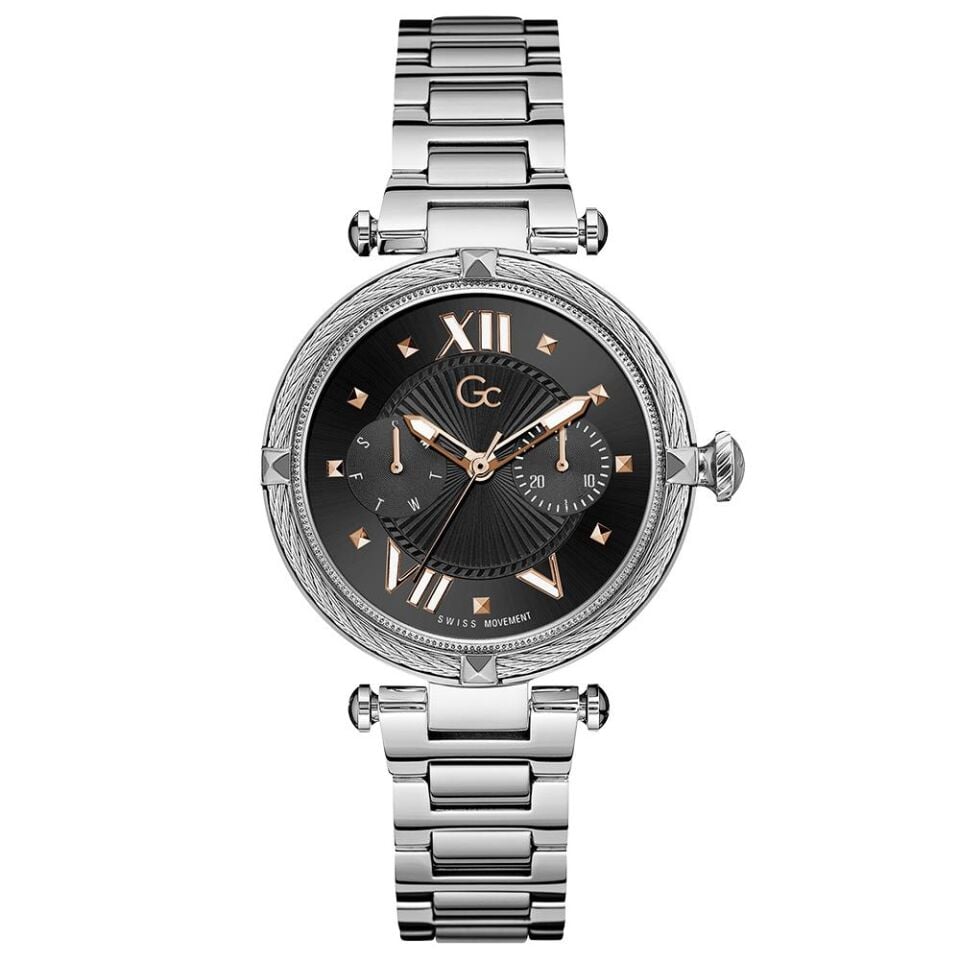 Gc GCZ23003L2MF 38 mm Gri Kadın Kol Saati