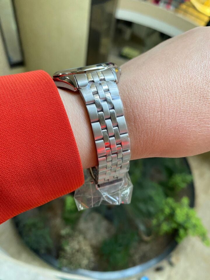 Seiko 5 SNKL23K Çelik Otomatik Siyah Kadran 39 mm Erkek Kol Saati