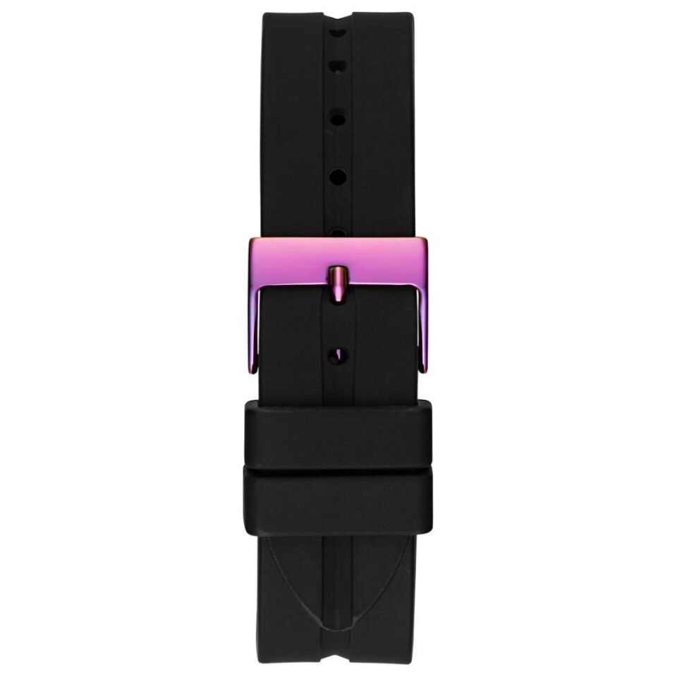Guess GUGW0618L3 Quartz Silikon Siyah Renkli Kasa 34 mm Kadın Kol Saati
