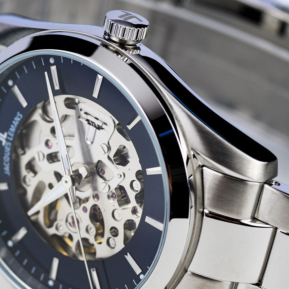 JACQUES LEMANS DERBY AUTOMATIC 1-2087H ERKEK KOL SAATİ