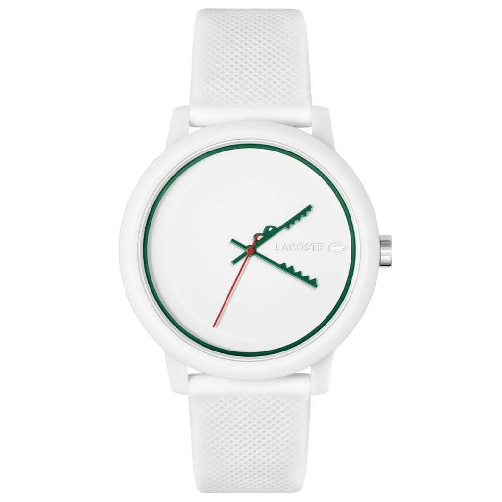 Lacoste 2011308 Quartz Silikon Beyaz 42 mm Erkek Kol Saati