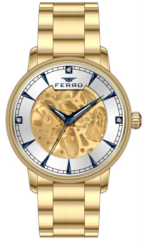Ferro F31301A-B 44 mm Gold Erkek Kol Saati