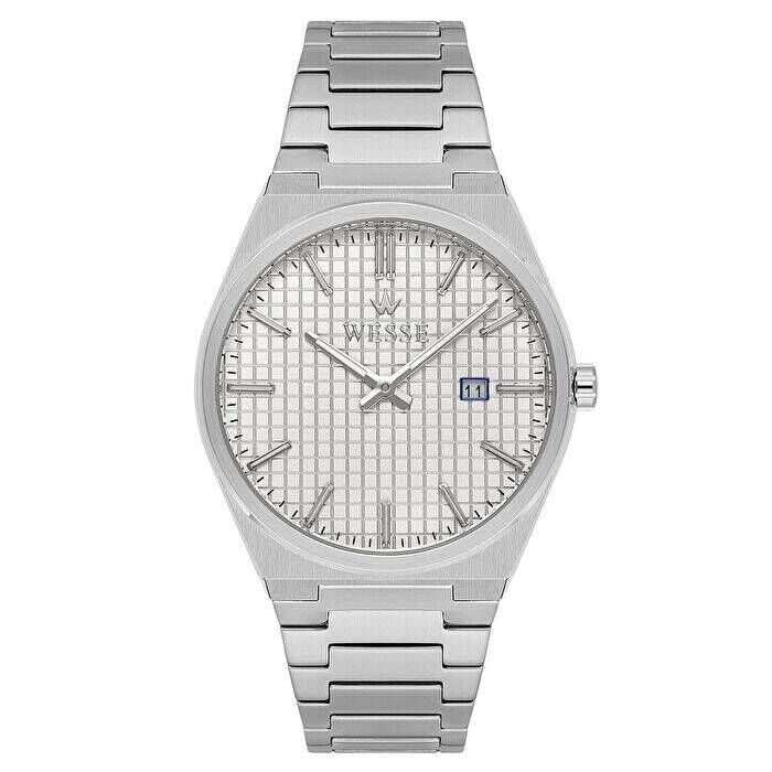 Wesse  WWG210201 Quartz Çelik Gri 45 mm Erkek Kol Saati