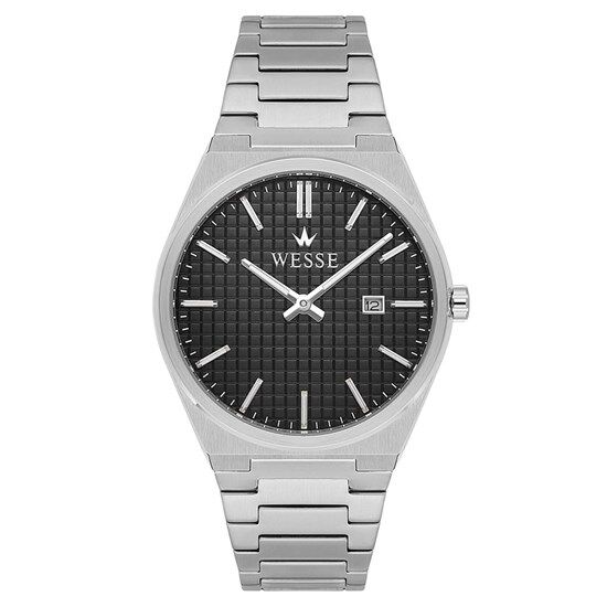 Wesse WWG210204 Quartz Çelik Gri 44 mm Erkek Kol Saati