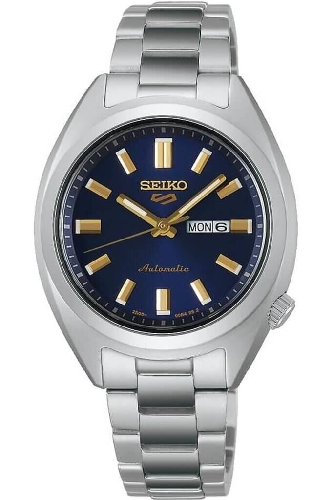 Seiko 5 SRE021K Otomatik Çelik Gri Lacivert Kadran 10 ATM 32 mm Kadın Kol Saati