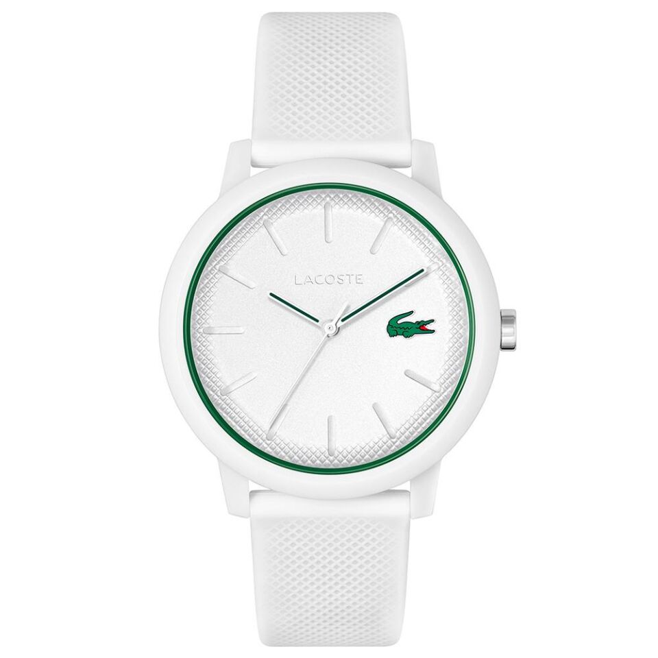 Lacoste 2011169 42 mm  Beyaz Erkek Kol Saati