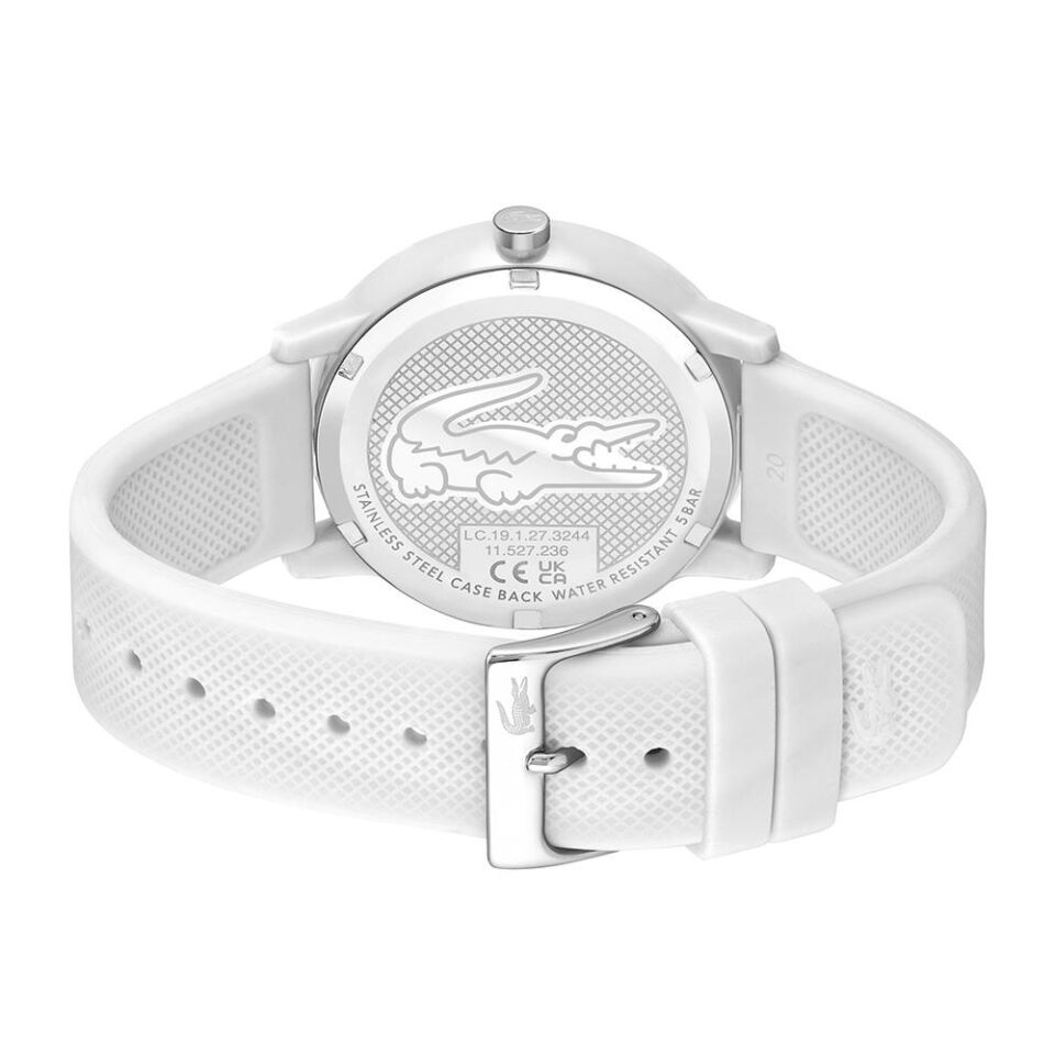 Lacoste 2011169 42 mm  Beyaz Erkek Kol Saati