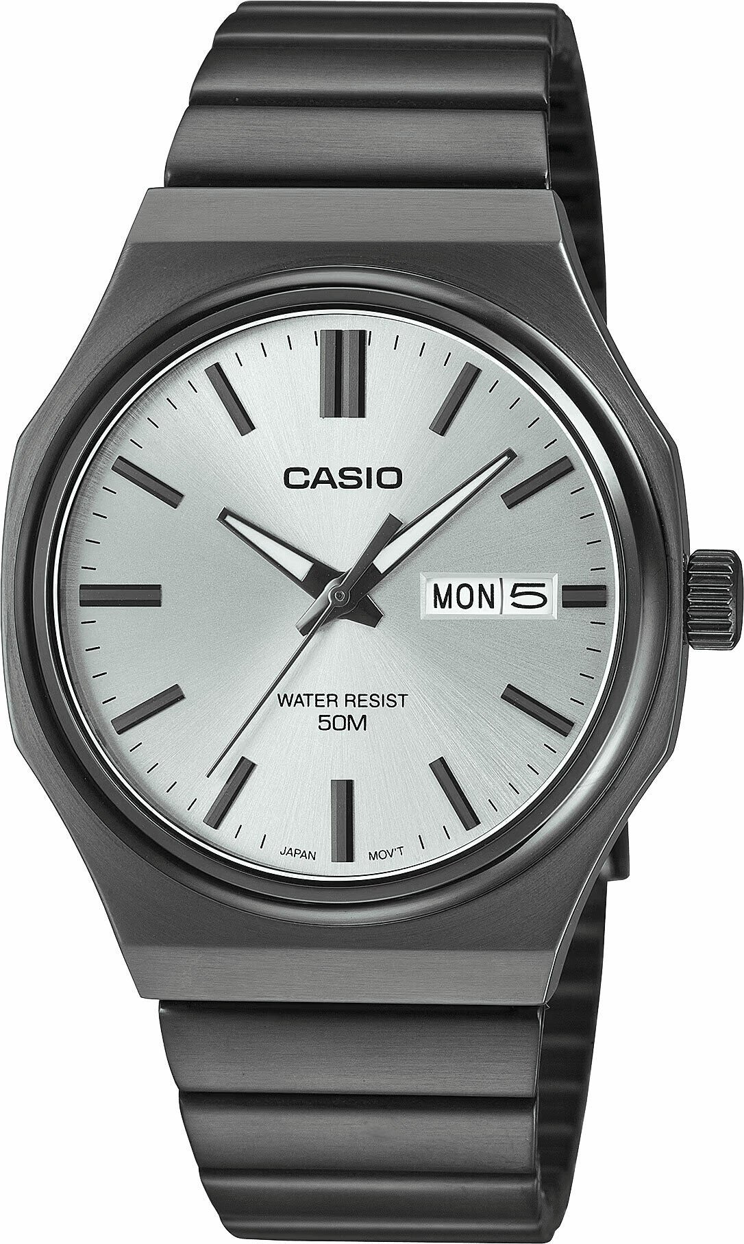 Casio MTP-E735B-7AVDF Quartz Silikon Siyah 38 mm Erkek Kol Saati