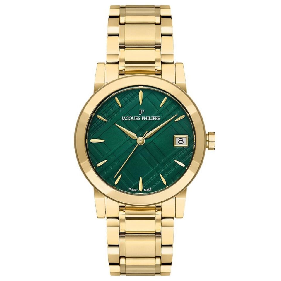 Jacques Philippe JPQLS1623X4 34 mm Altın Rengi Kadın Kol Saati