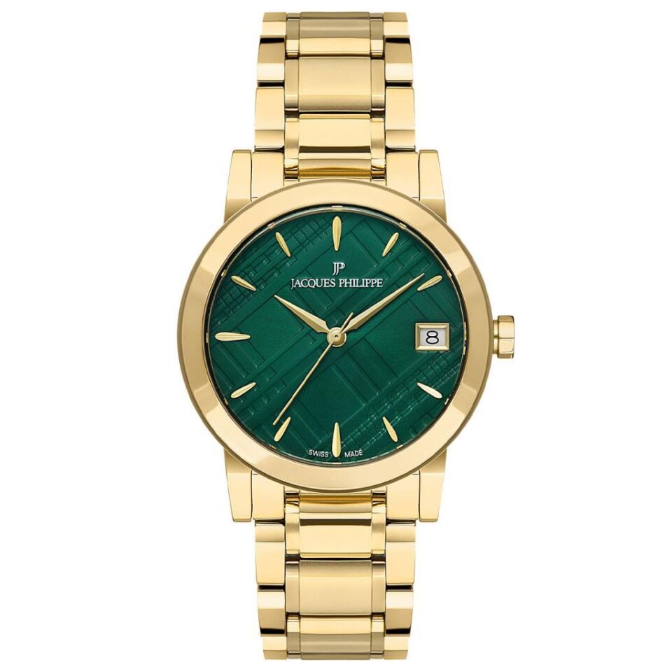 Jacques Philippe JPQLS1623X4 34 mm Altın Rengi Kadın Kol Saati