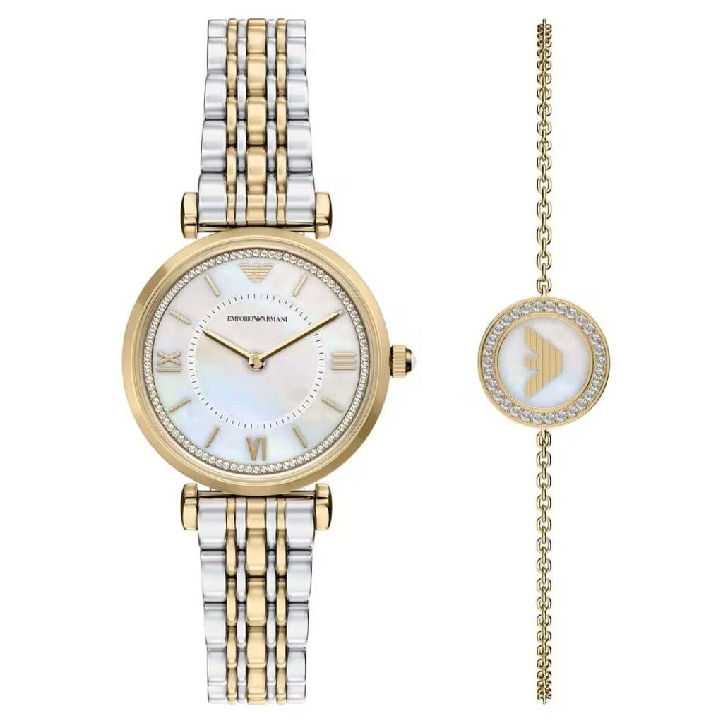 Emporio Armani AR80086SET Kadın Kol Saati ve Bileklik Seti