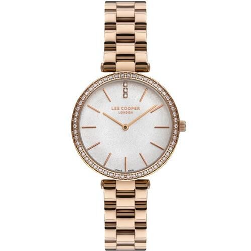 Lee Cooper Lc07295.430 Quartz Çelik Rose 34 mm Kadın Kol Saati