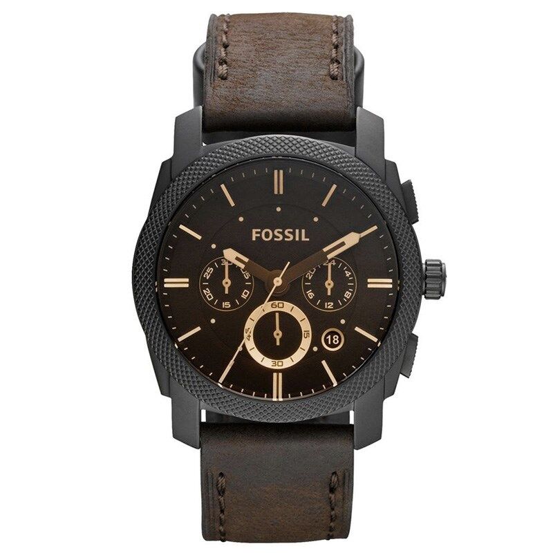 Fossil FS4656 Quartz Deri Kahverengi 42 mm Erkek Kol Saati