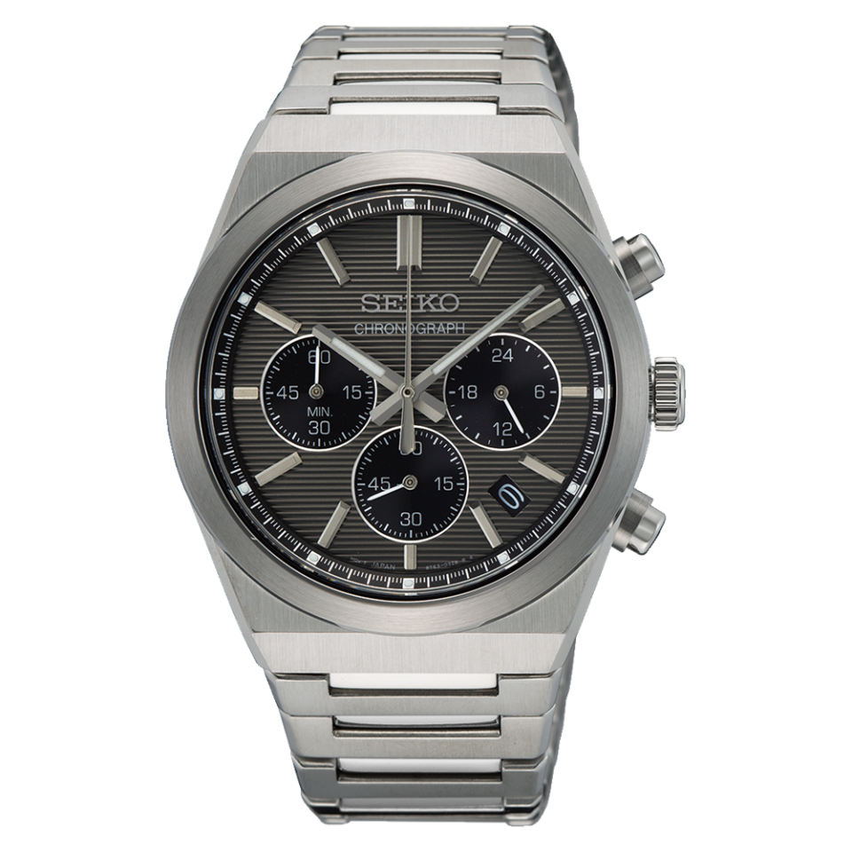 Seiko SSB455P1 Quartz Çelik Gri Safir 10 ATM 40 mm Erkek Kol Saati
