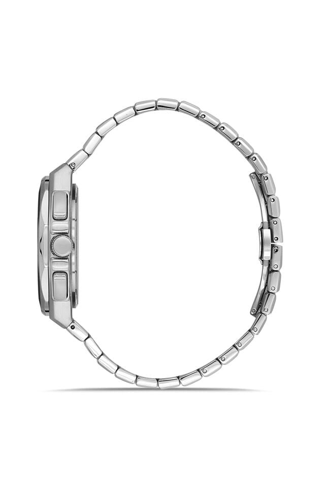 Ferro FM43024A-A7 Quartz Çelik Kahve Kadran 43 mm Erkek Ko Saati