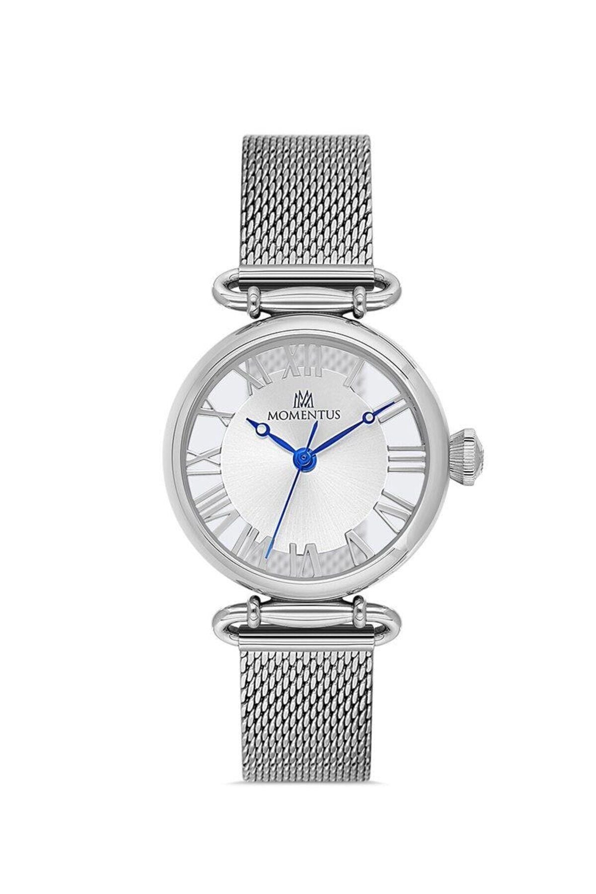 Momentus CW342S-02SS Quartz Çelik Transparan Kadran 30 mm Kadın Kol Saati