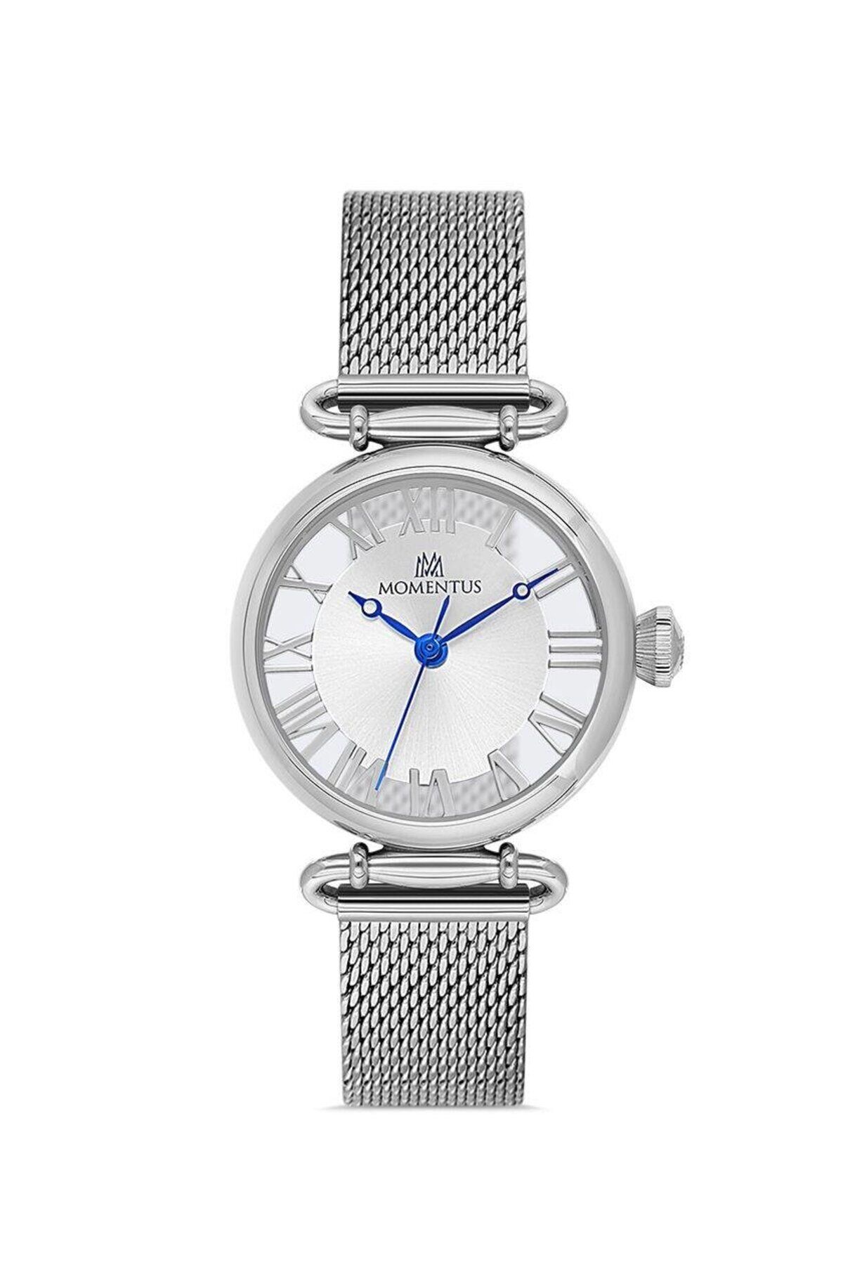 Momentus CW342S-02SS Quartz Çelik Transparan Kadran 30 mm Kadın Kol Saati