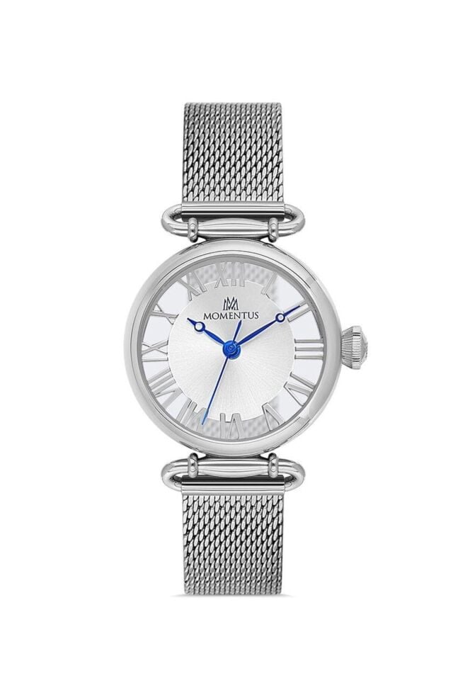 Momentus CW342S-02SS Quartz Çelik Transparan Kadran 30 mm Kadın Kol Saati