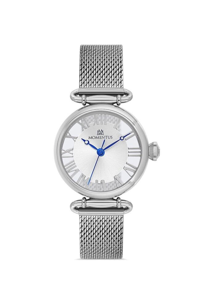 Momentus CW342S-02SS Quartz Çelik Transparan Kadran 30 mm Kadın Kol Saati