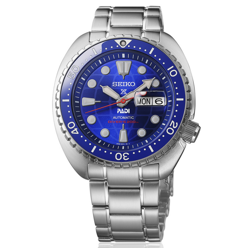 Seiko HBB002K1 Otomatik Çelik Gri Safir 20 ATM 45 mm Erkek Kol Saati