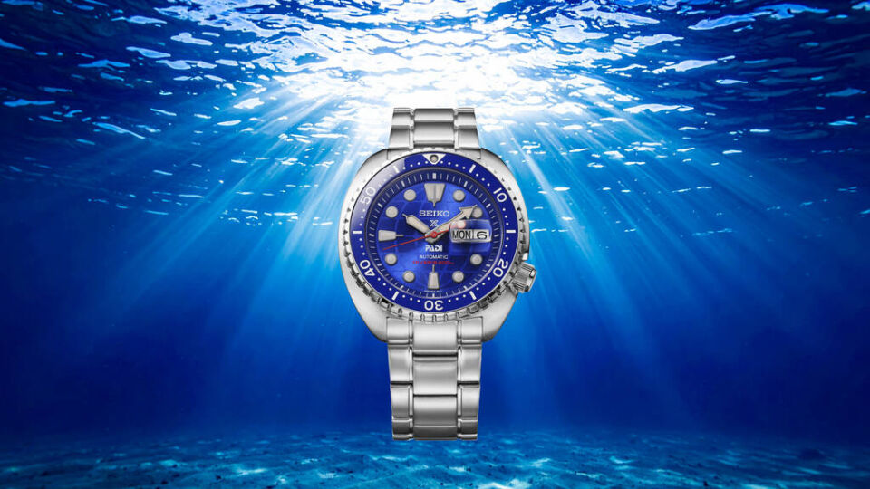 Seiko HBB002K1 Otomatik Çelik Gri Safir 20 ATM 45 mm Erkek Kol Saati