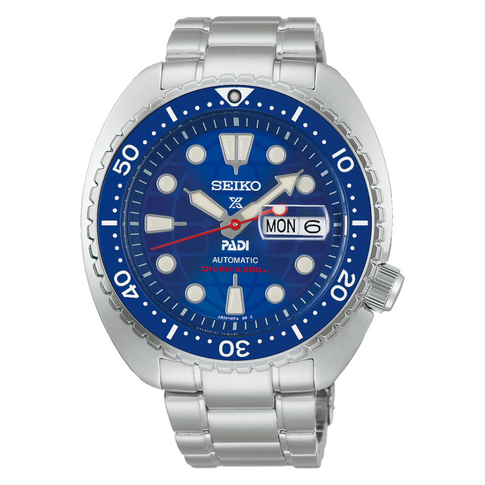 Seiko HBB002K1 Otomatik Çelik Gri Safir 20 ATM 45 mm Erkek Kol Saati