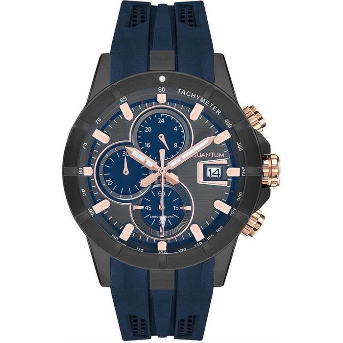 Quantum HNG893.069 45 mm Lacivert Erkek Kol Saati