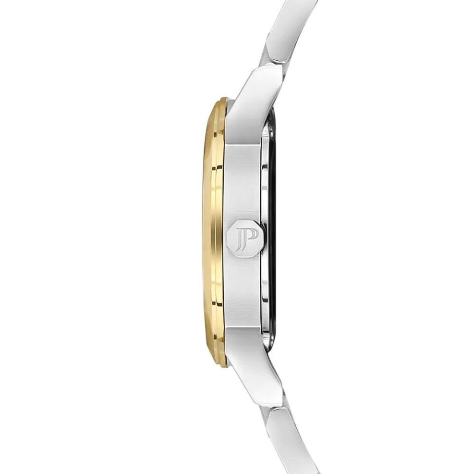 Jacques Philippe JPQLS3173X8 Quartz Çelik Altın/Gri Yeşil Kadran Safir Cam 30 mm Kadın Kol Saati