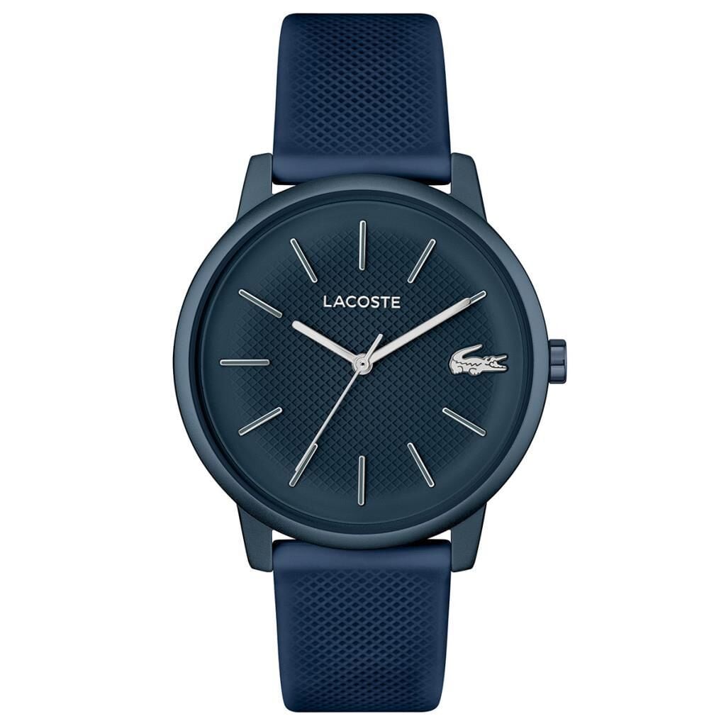 Lacoste 2011241 42 mm Silikon Mavi Erkek Kol Saati