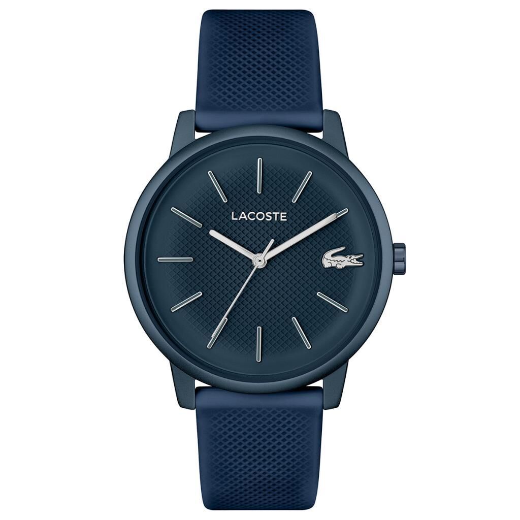 Lacoste 2011241 42 mm Silikon Mavi Erkek Kol Saati