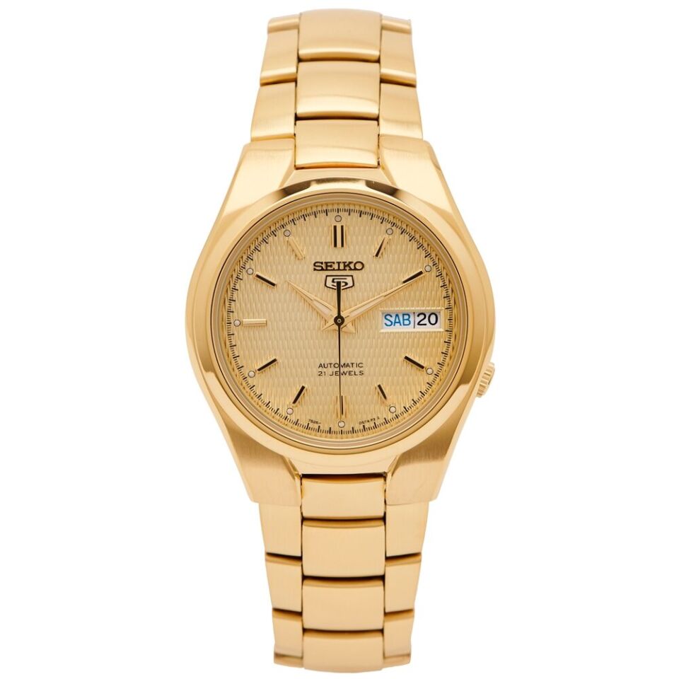 Seiko 5 SNK610K1 Otomatik Çelik Altın 37 mm Erkek Kol Saati