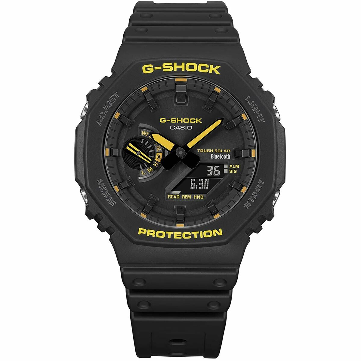 Casio GA-B2100CY-1ADR Quartz Silikon Siyah 20 ATM 46 mm Erkek Kol Saati