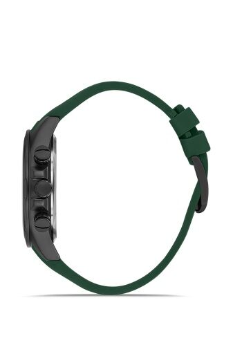 Ferro Yeşil Silikon Kordon Erkek Kol Saati FM31361D-ZJ10 Tüm Fonksiyonları Aktif 3 ATM Su Geçirmez