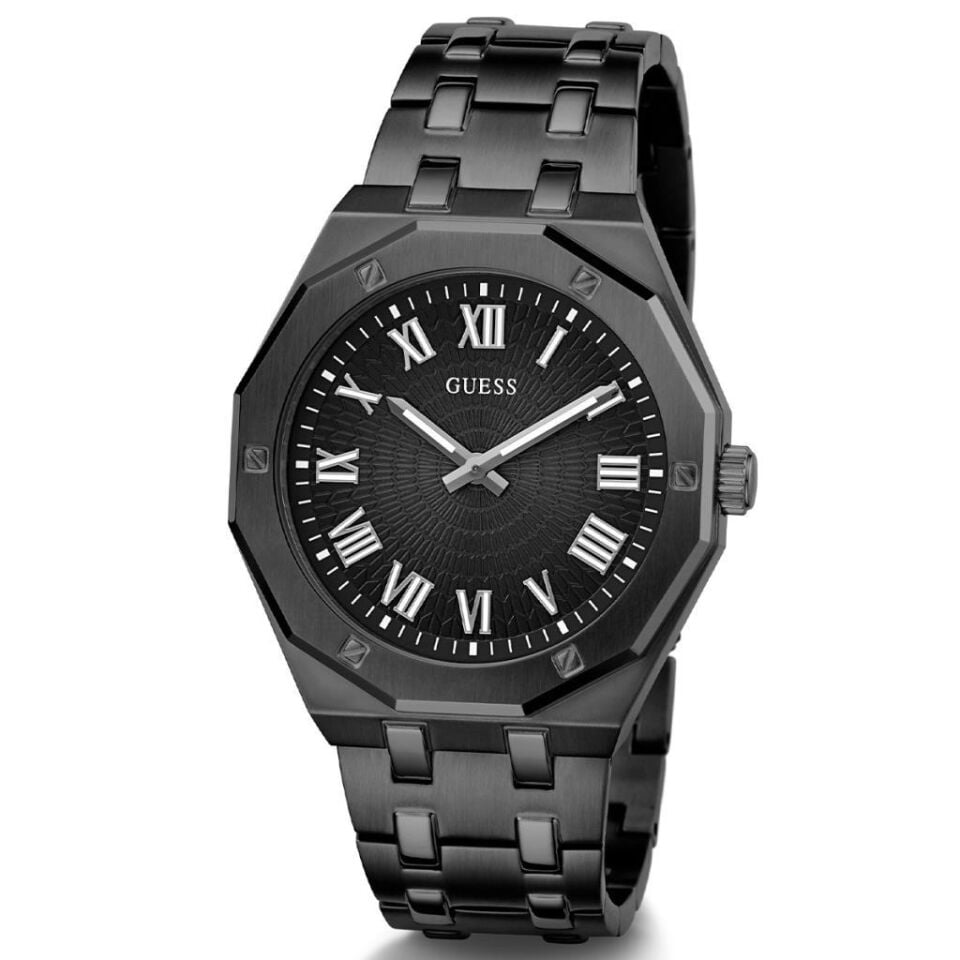 Guess GUGW0575G3 Quartz Çelik Siyah 42 mm Erkek Kol Saati