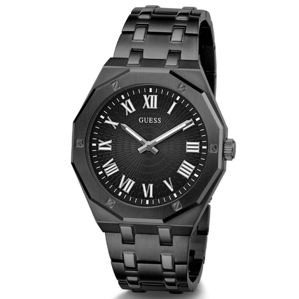 Guess GUGW0575G3 Quartz Çelik Siyah 42 mm Erkek Kol Saati