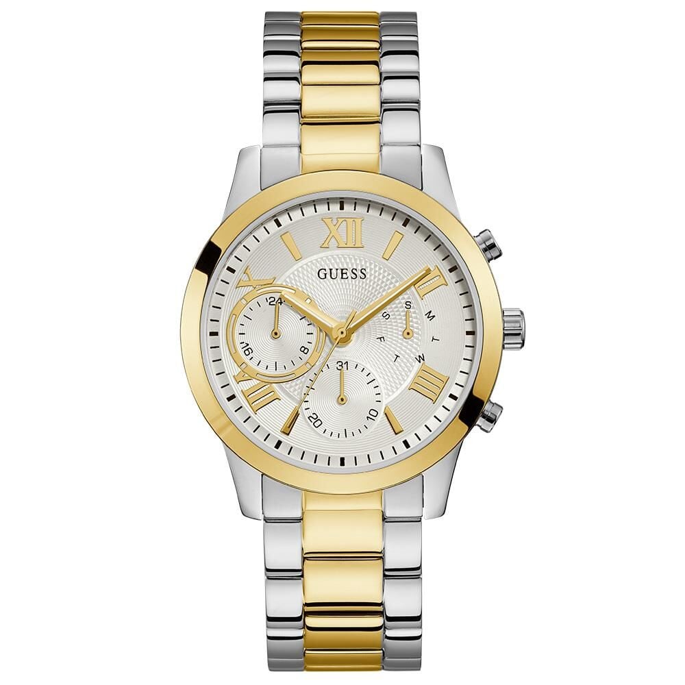 Guess GUW1070L8 40 mm Altın Rengi / Metalik Gri Çelik Kadın Kol Saati MvStime