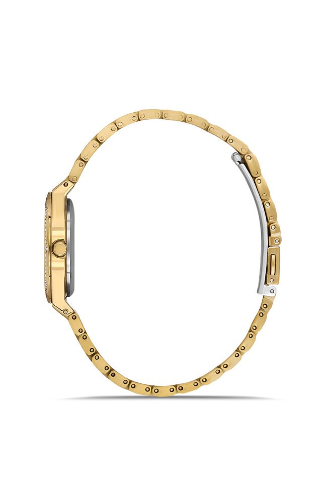 Ferro FL21518AWT-B Quartz Çelik Altın Rengi 30 mm Kadın Kol Saati