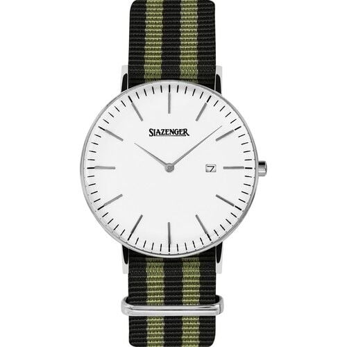 Slazenger SL.09.1980.1.20 40 mm Siyah\Yeşil Erkek Kol Saati