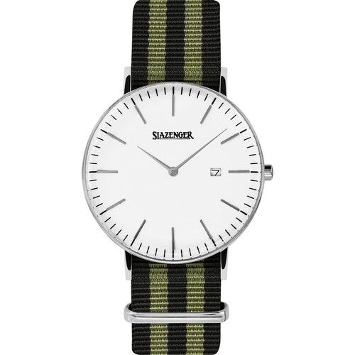 Slazenger SL.09.1980.1.20 40 mm Siyah\Yeşil Erkek Kol Saati