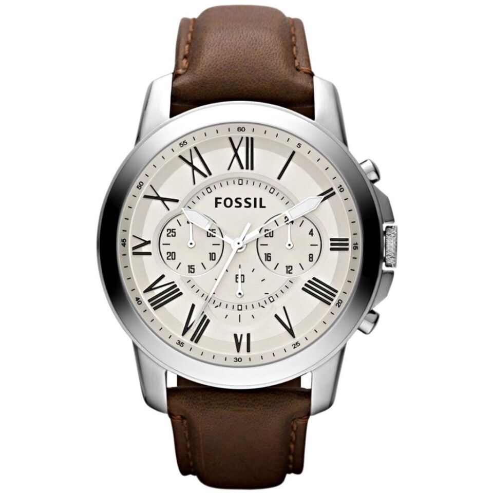 Fossil FFS4735IE 44 mm Kahverengi Erkek Kol Saati