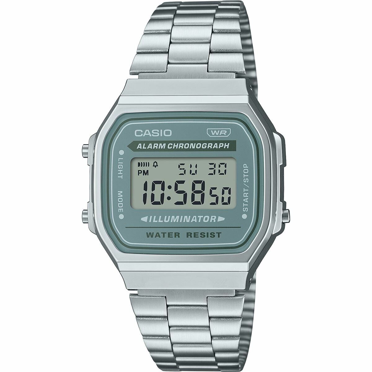 Casio A168WA-3AYDF Quartz Çelik Gri 36 mm Erkek Kol Saati