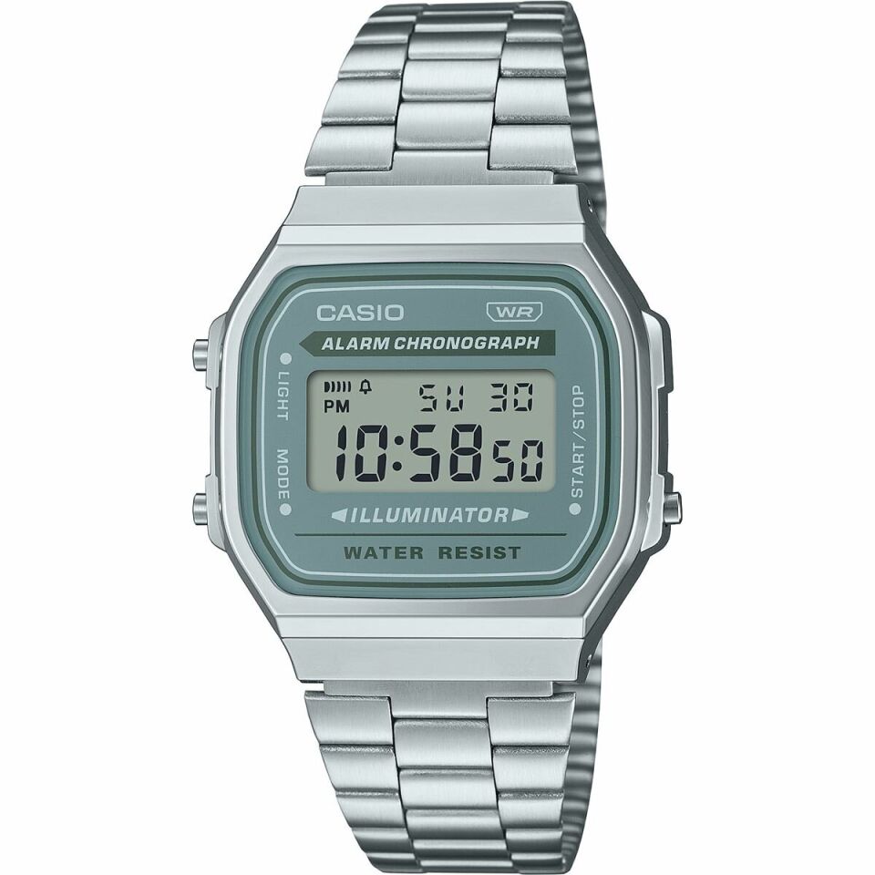 Casio A168WA-3AYDF Quartz Çelik Gri 36 mm Erkek Kol Saati