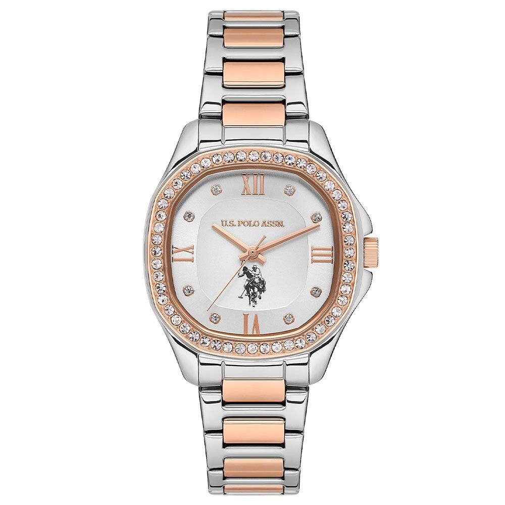 U.s. Polo Assn. USPA2088-05 Quartz Rose/Gri 32 mmx39 mm Kadın Kol Saati