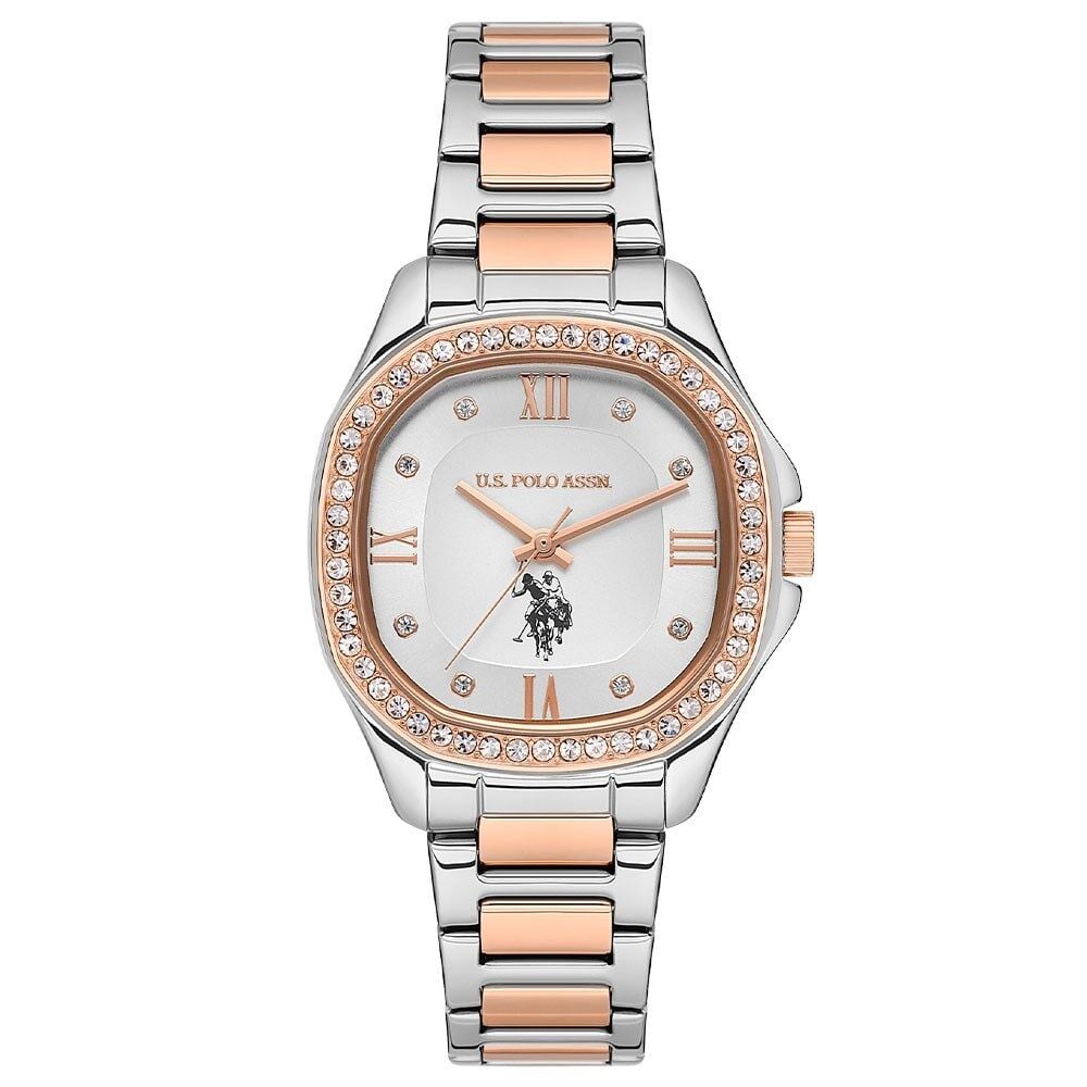 U.s. Polo Assn. USPA2088-05 Quartz Rose/Gri 32 mmx39 mm Kadın Kol Saati