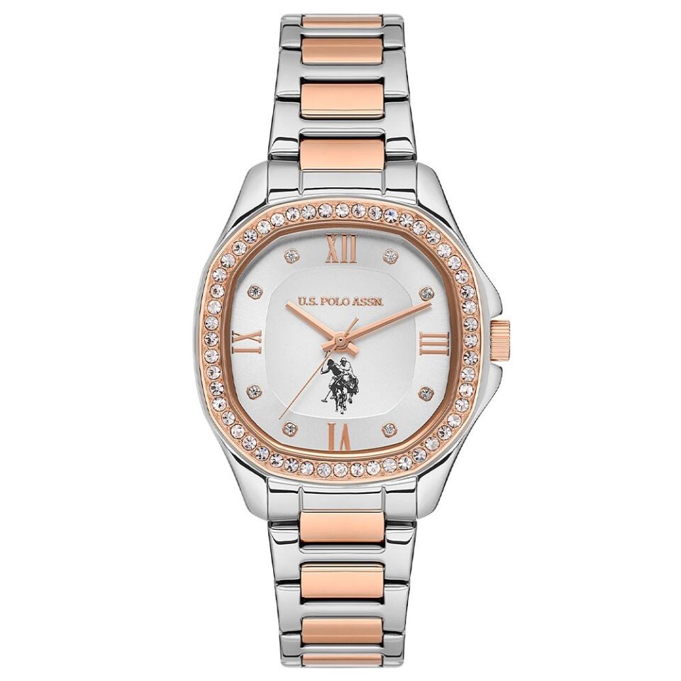 U.s. Polo Assn. USPA2088-05 Quartz Rose/Gri 32 mmx39 mm Kadın Kol Saati